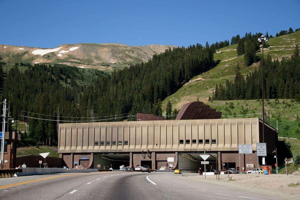 Eisenhower Tunnel East Entrance 
